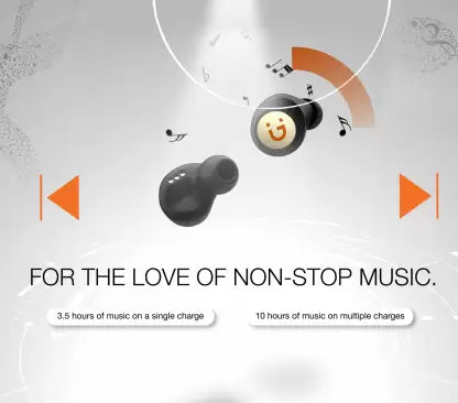 IONEE Feather Pods Splash Proof Ultra-light True wireless Stereo Ear Buds Bluetooth Headset (Black - Champagne, True Wireless) IONEE Feather Pods Splash Proof Ultra-light True wireless Stereo Ear Buds Bluetooth Headset (Black - Champagne, True Wireless)